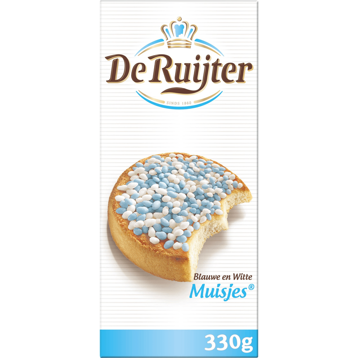 De Ruijter Muisjes Blue & White