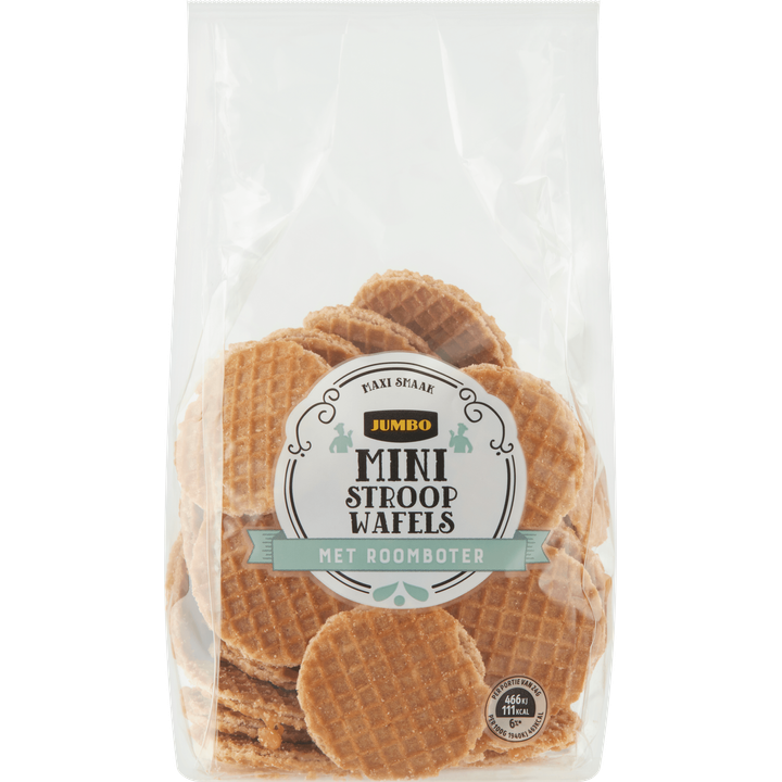 Jumbo Mini Stroopwafels with Butter